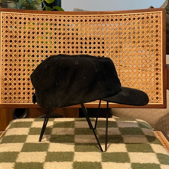 Quiet Life x Lonesome Rose - Black Corduroy Snapback - Picture 3 of 8
